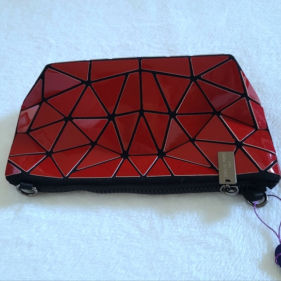 Emilio Pepe Geometric📐 Tile🧱 Bag - NWT - Picture 11 of 15